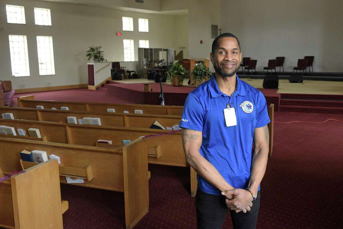 Michael Wright, of Danbury, started Wright Way Cleaning in 2011, the year after he was released from prison. The Danbury resident seeks to support and help others reentering the workforce and society after leaving prison. He is involved with a fair the Greater Danbury Reentry Collaborative is hosting on April 11 to bring together businesses and "returning citizens" who could help fill the labor shortage. Wednesday, March 30, 2022, Danbury, Conn.