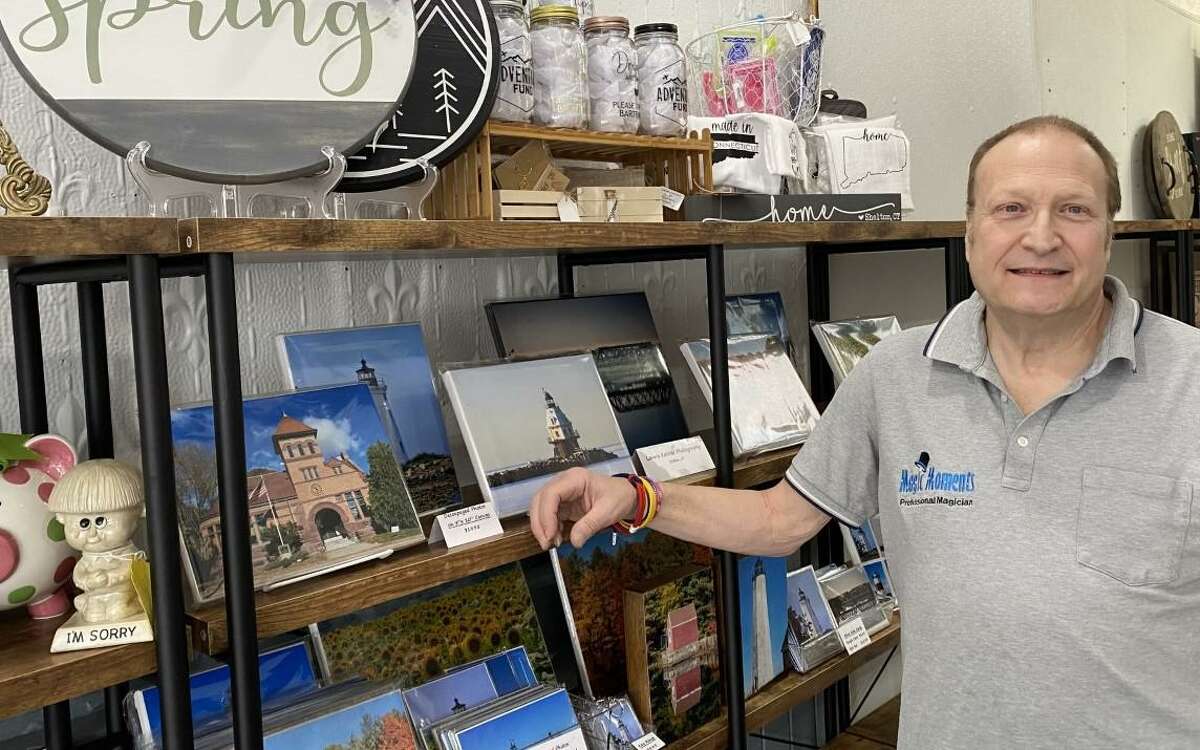 Shelton resident and professional magician Bryan Lizotte has opened the Shelton Gift Boutique - a “multi-crafter” venue where artisans can sell their merchandise every day - at 480 Howe Ave., Shelton.