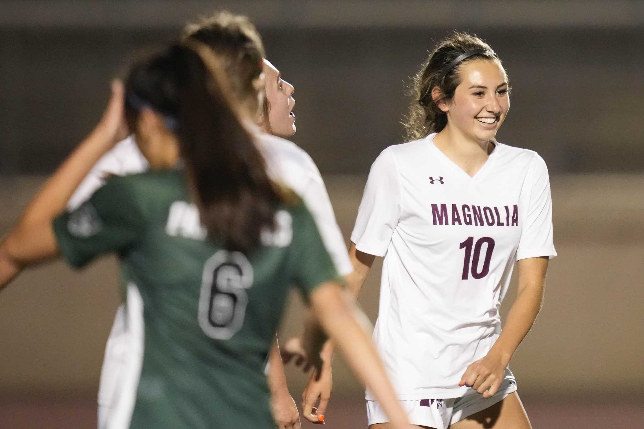 Magnolia wins four superlatives in District 19-5A girls soccer