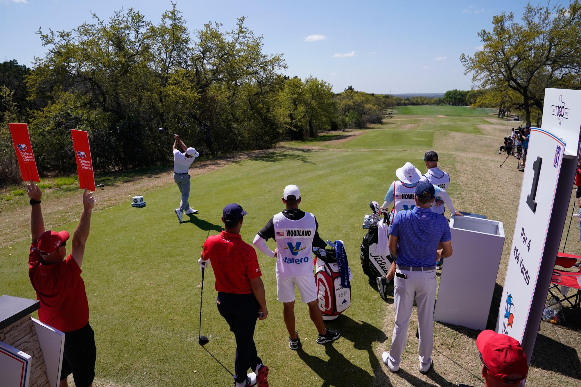 Four players tied for Valero Texas Open lead entering Sundays final round