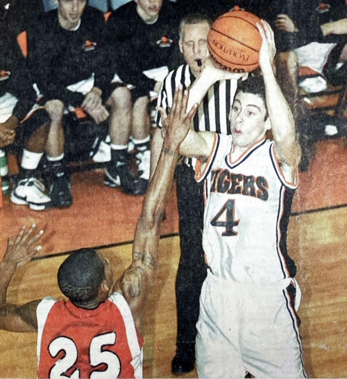 Edwardsville graduate Anthony Campbell during his basketball playing days at EHS.