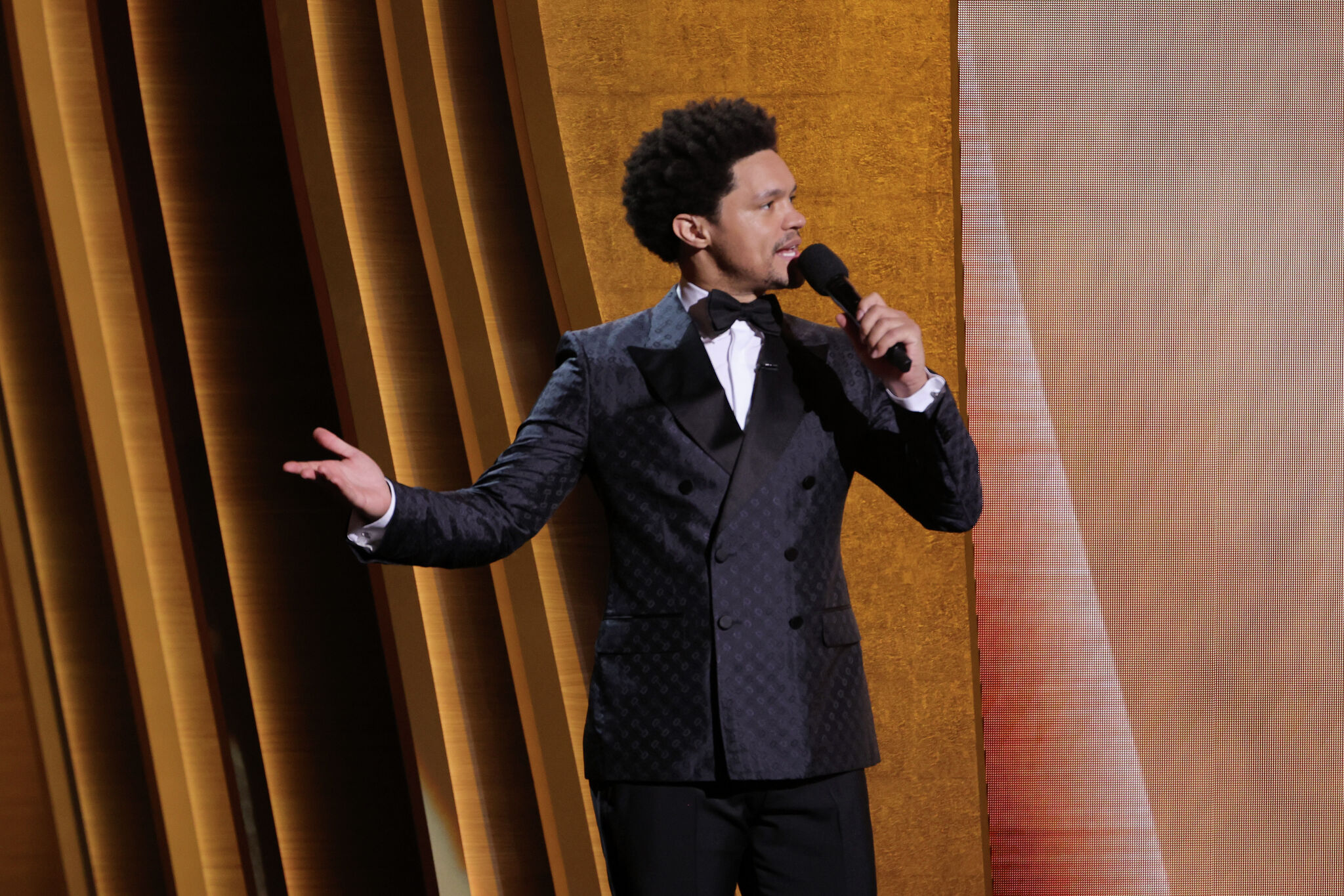 Trevor Noah makes Will Smith slap joke in Grammys monologue