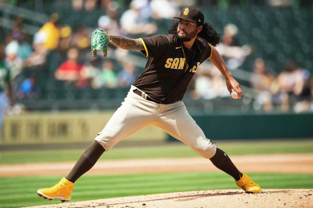 The Giants signed former A’s and Padres pitcher Sean Manaea to a two-year $25 million deal. Manaea posted a 4.96 ERA in 158 innings for San Diego last season.