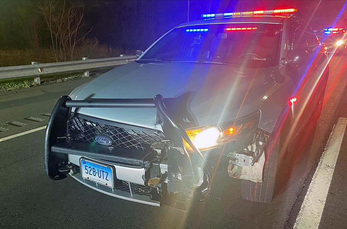 Police: Intoxicated wrong-way driver crashed into trooper's cruiser on I-84 in East Hartford - Vimarsana News