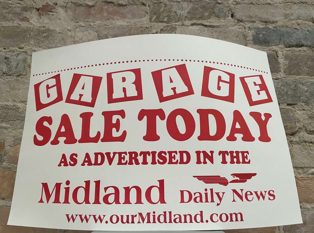 What are the Midland Garage Sale dates for 2022?