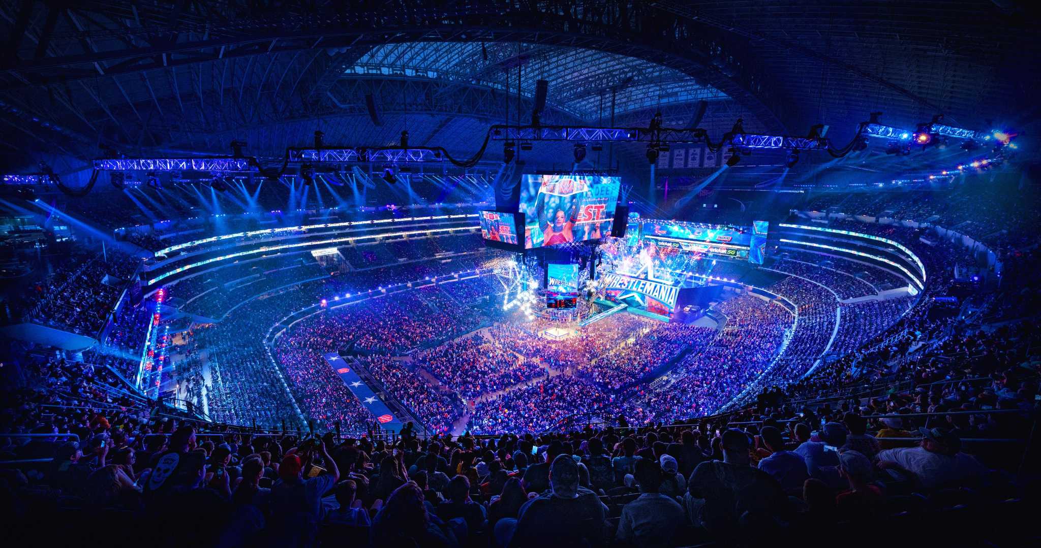 WrestleMania 38 sets attendance, revenue records for Stamford's WWE, company says - Vimarsana News