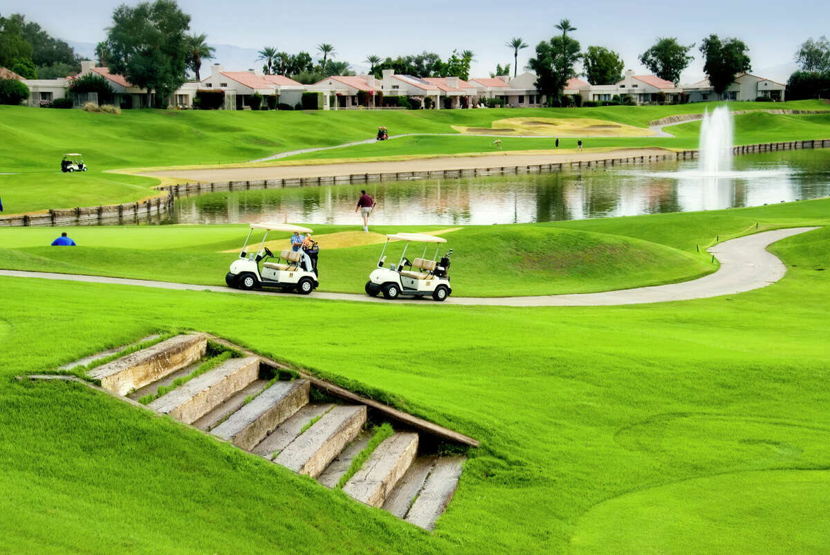 The golf course at La Quinta Resort & Club,