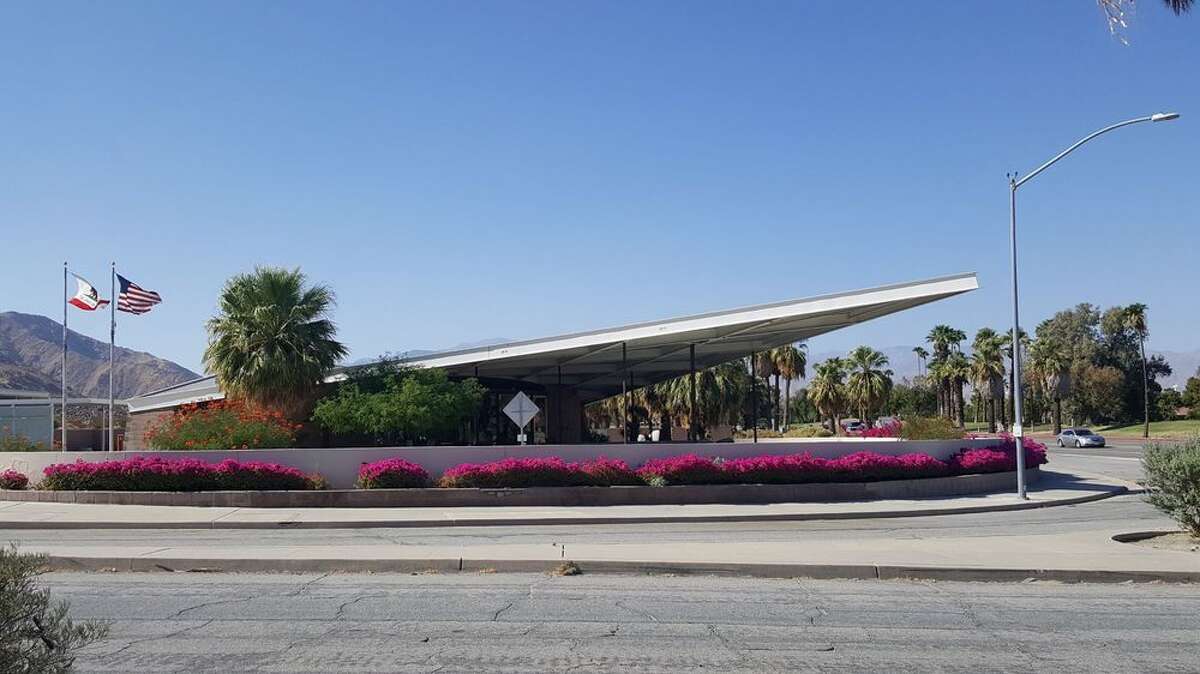 A view of the Palm Springs Visitor Information Center.
