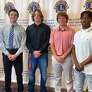 Willie Ray Smith Award offensive finalists: Koby Trahan, left, Kheagian Heckaman, Lucas Powell and Da'Marrion Morris.