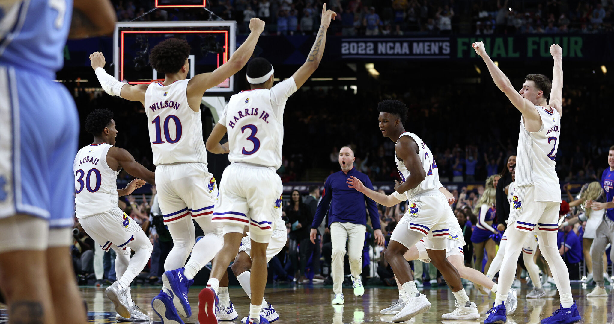 Kansas tops North Carolina after biggest comeback in national ...