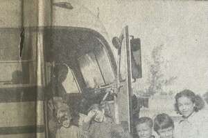 Throwback: On the bus route with Mrs. Owen in 1957