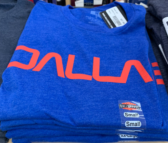 NASA-inspired shirt tries to pass off Dallas as 'the future of space'