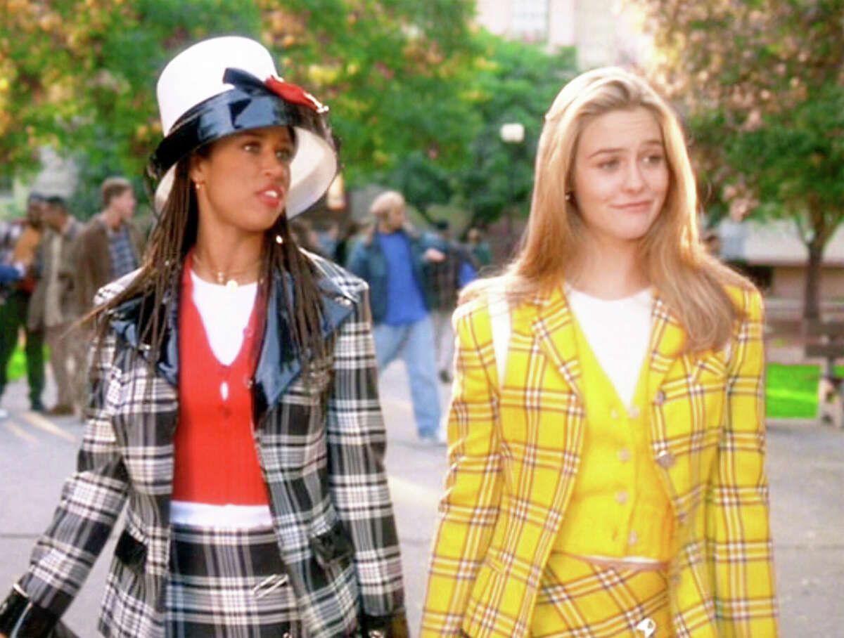 From left, Stacey Dash (as Dionne Davenport) and Alicia Silverstone (as Cher Horowitz) in the movie "Clueless," written and directed by Amy Heckerling. The "Pismo Beach disaster" is a central plot point in the film.
