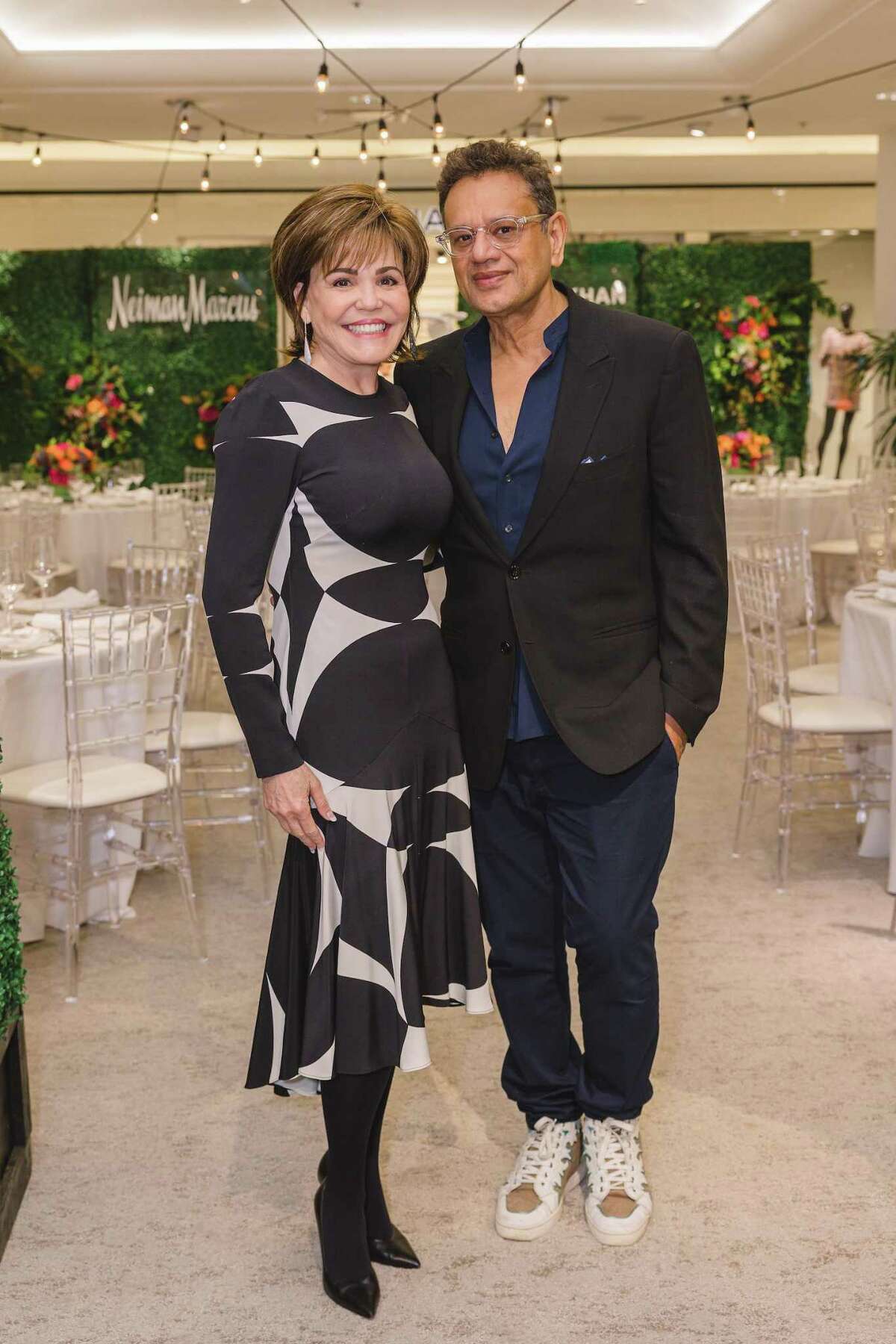 Naeem Khan is the featured designer of the Houston Chronicle's 2022 Best Dressed Luncheon chaired by Hallie Vanderhider.