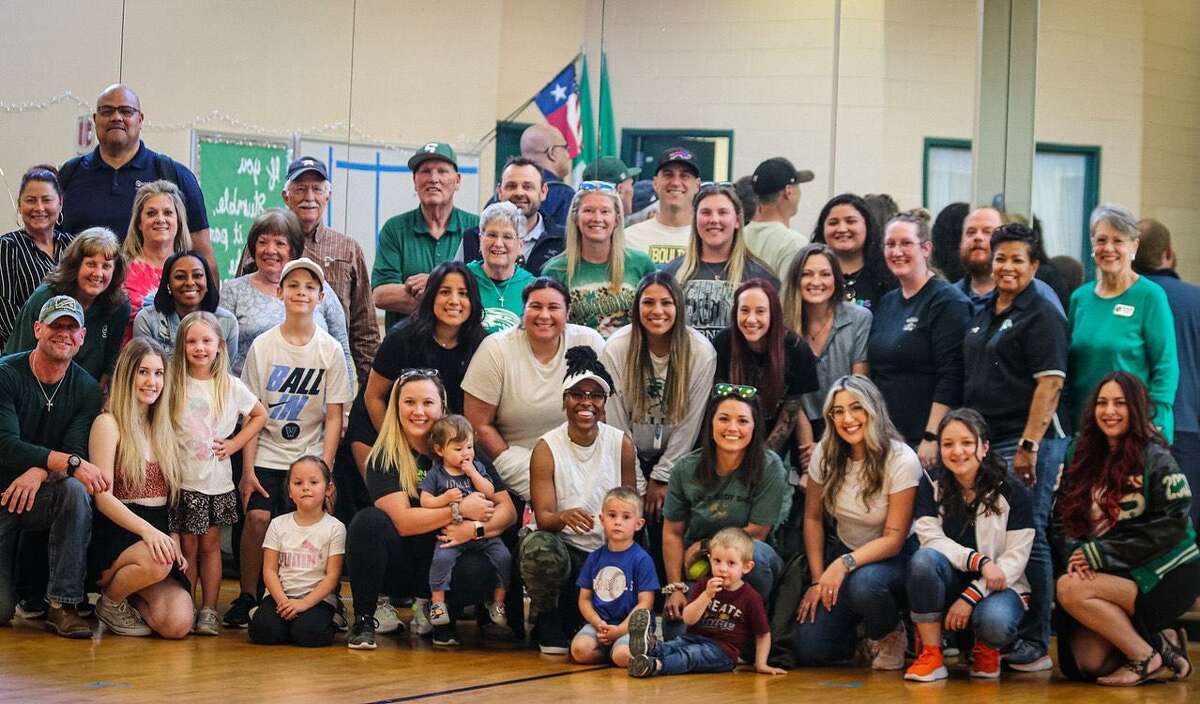 Spring High head softball coach Julie Wyrick reached 600 career wins in early March. A few week later, friends, family, coworkers, and alumni gathered on campus that Friday to throw a surprise celebration for Wyrick.