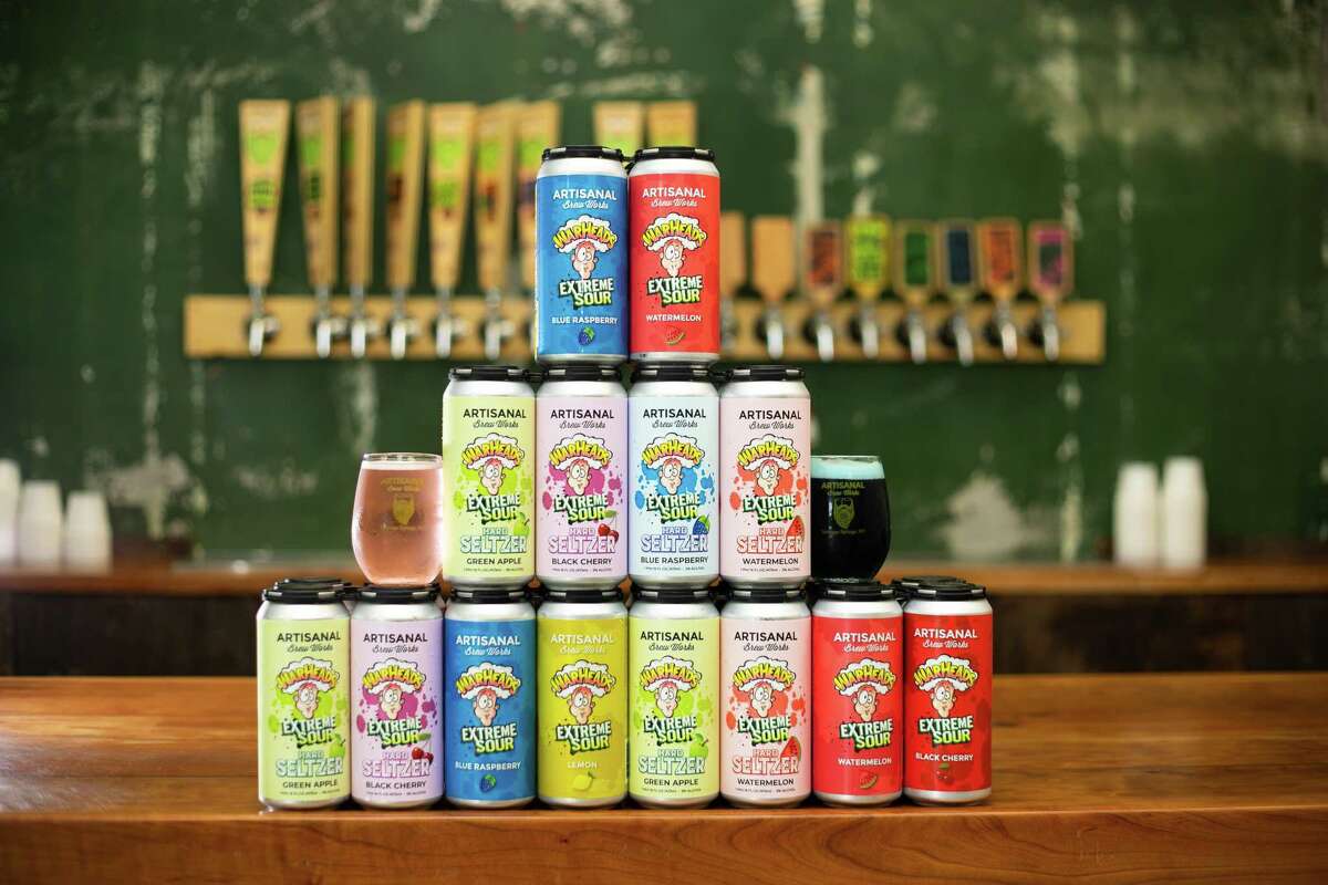 Artisanal Brew Works in Saratoga Springs partnered with the company behind Warheads candies to create an ultra-sour beer and seltzer line.