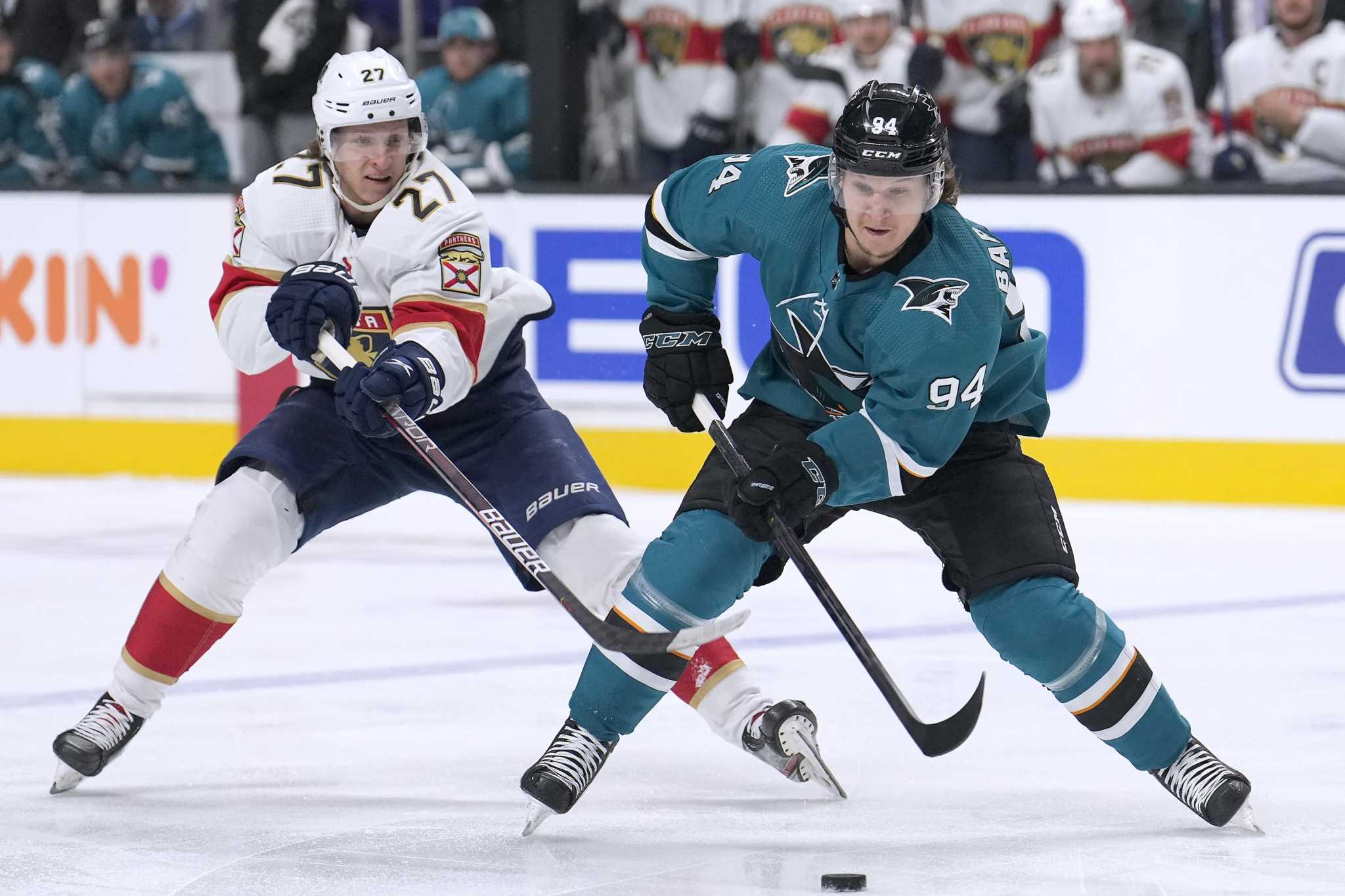 Sharks lock up pending UFAs Alexander Barabanov, Jaycob Megna two two-year  contracts