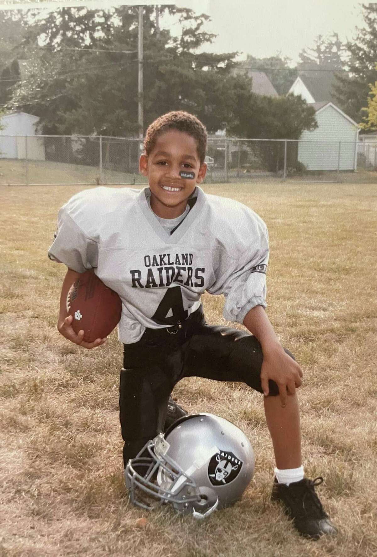 Golden State Warriors guard Jordan Poole played Pee Wee football as a youth.