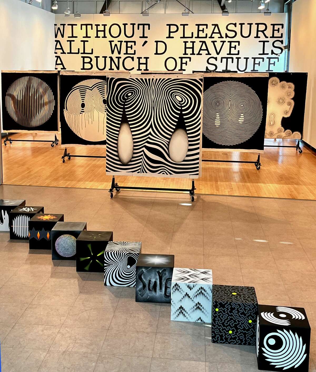 Judith Braun's "My Pleasure" exhibit at the Opalka Gallery. (credit: Opalka Gallery)