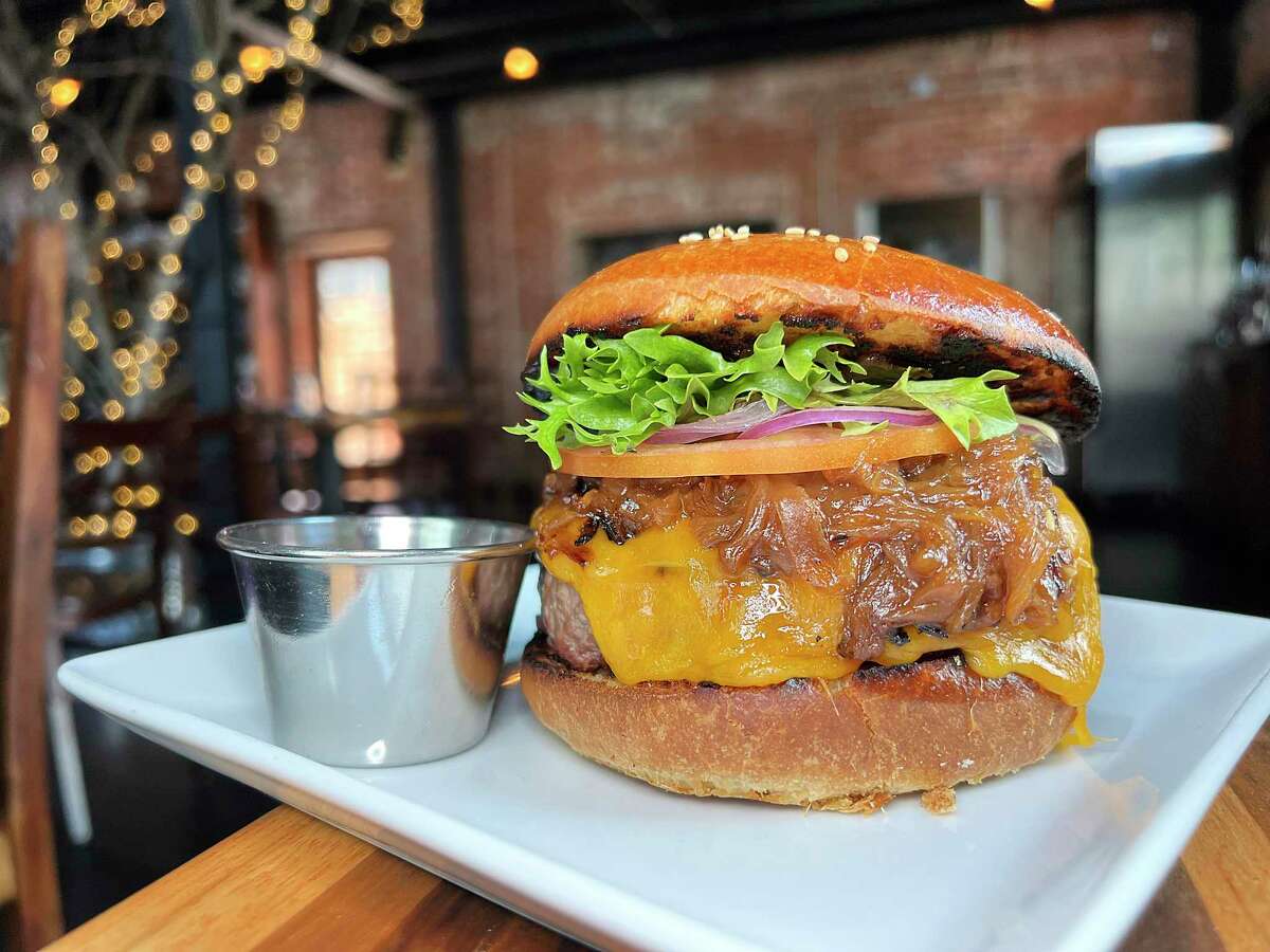 The Gwendolyn Burger with a half-pound beef patty and a house-baked bun was one of the items you could get at 5 Points.