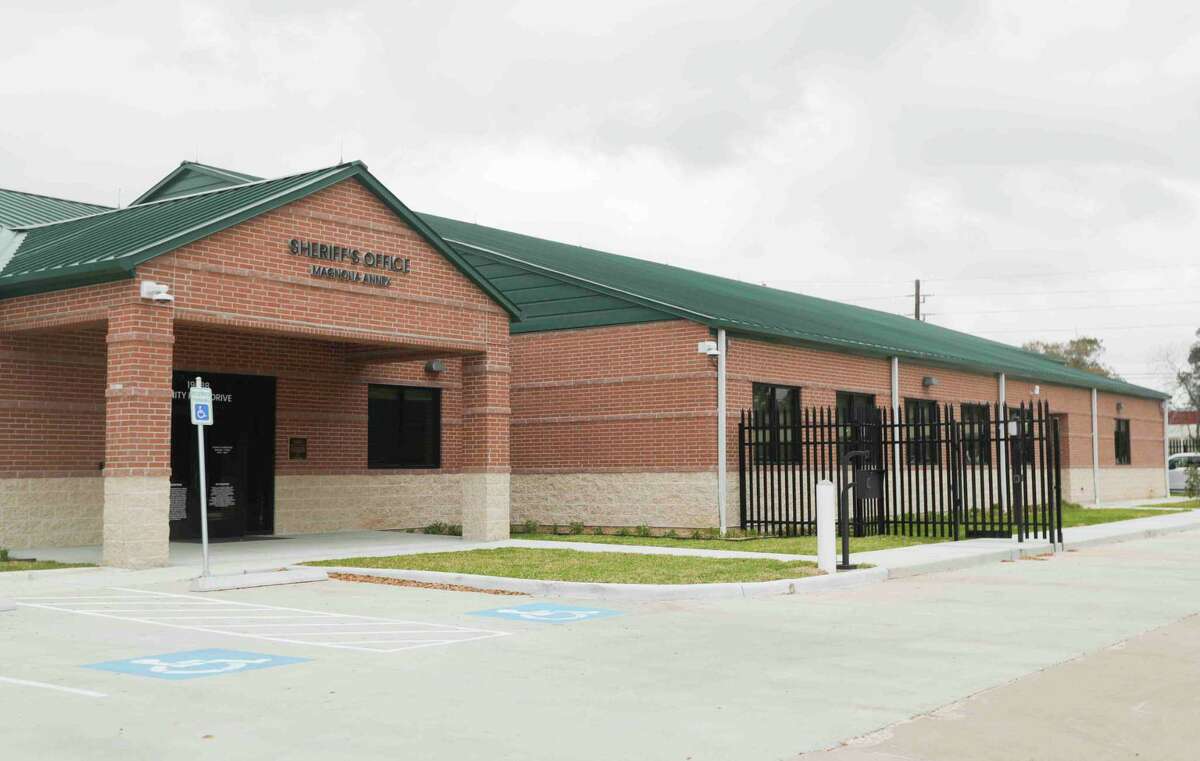 A new state-of-the-art facility for the Montgomery County Sheriff’s Office and the Montgomery County Commissioners Court is seen along Unity Park Drive, Tuesday, March 29, 2022, in Magnolia.