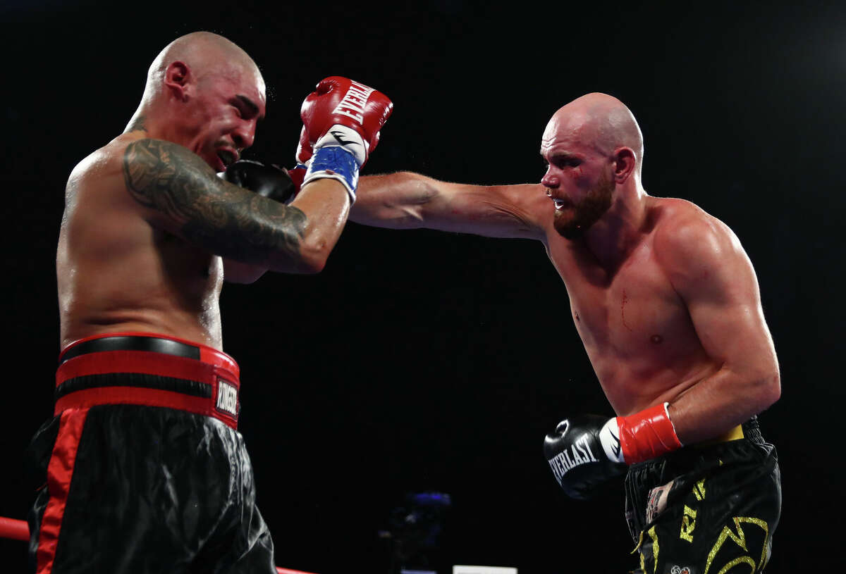 Ukrainian boxer prepares for fight at Rivers Casino