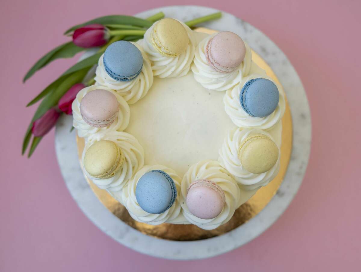 Easter carrot cake at Bakery Lorraine.