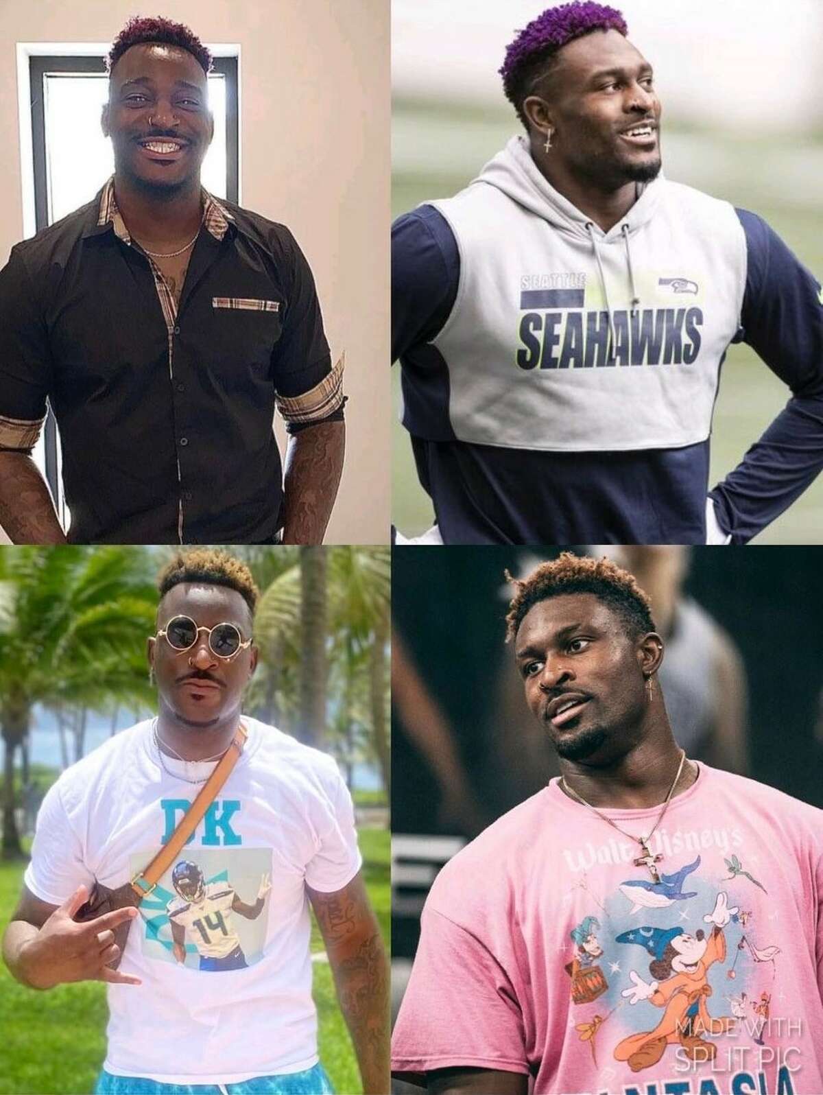 See the NFL look-alike from Michigan constantly mistaken for DK Metcalf