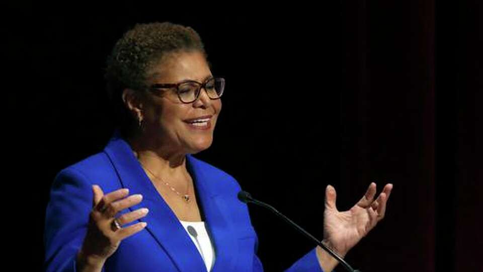 Rep. Karen Bass, a former California Assembly speaker, is leading the polls in the race for mayor of Los Angeles.