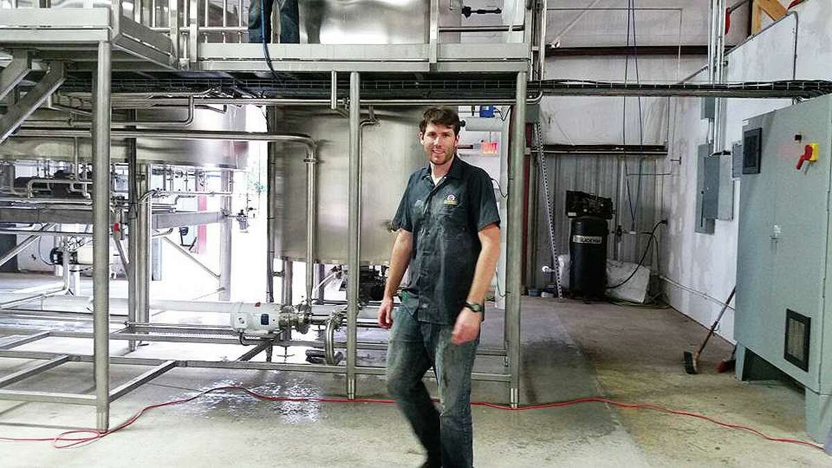 Bobby Harl in the early days when the brewery was first built checking out the brew and doing maintenance in the plant. Back Pew Brewery will host an artisan’s market this Saturday, April 9 from 1 p.m. to 5 p.m.