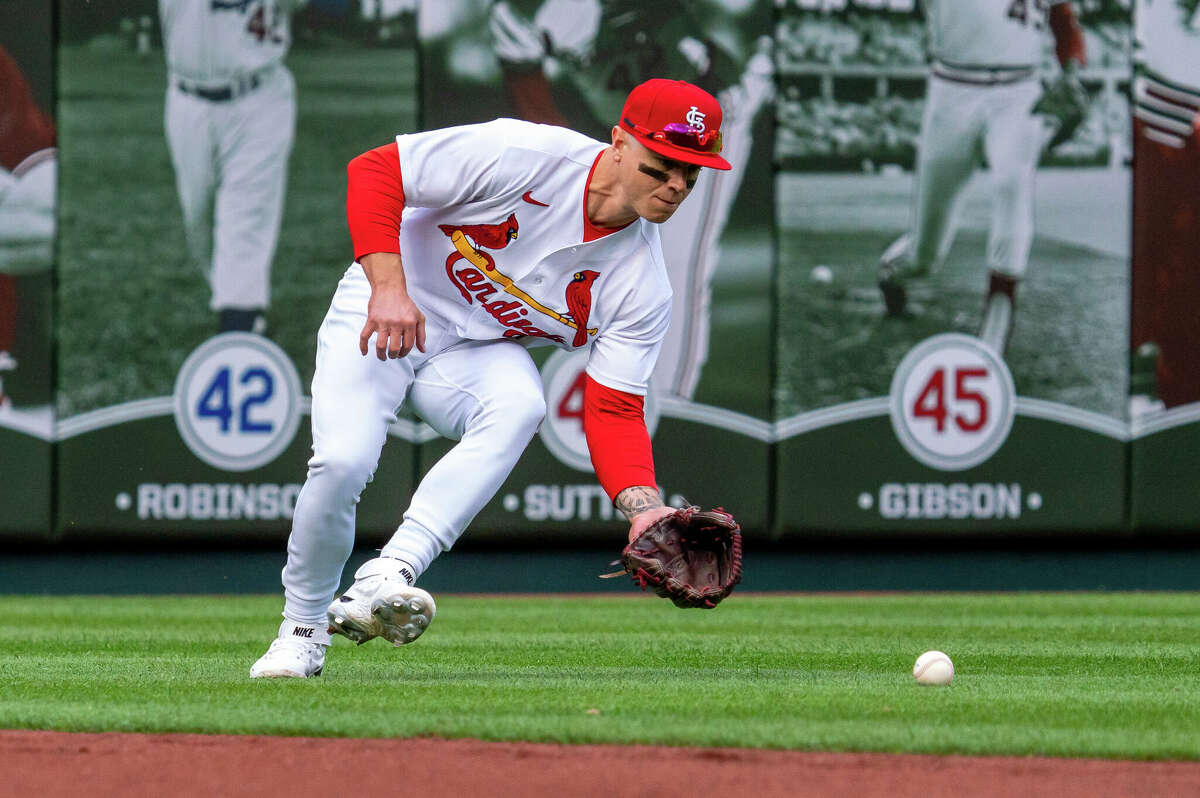 Dylan Carlson St. Louis Cardinals Road Jersey by NIKE