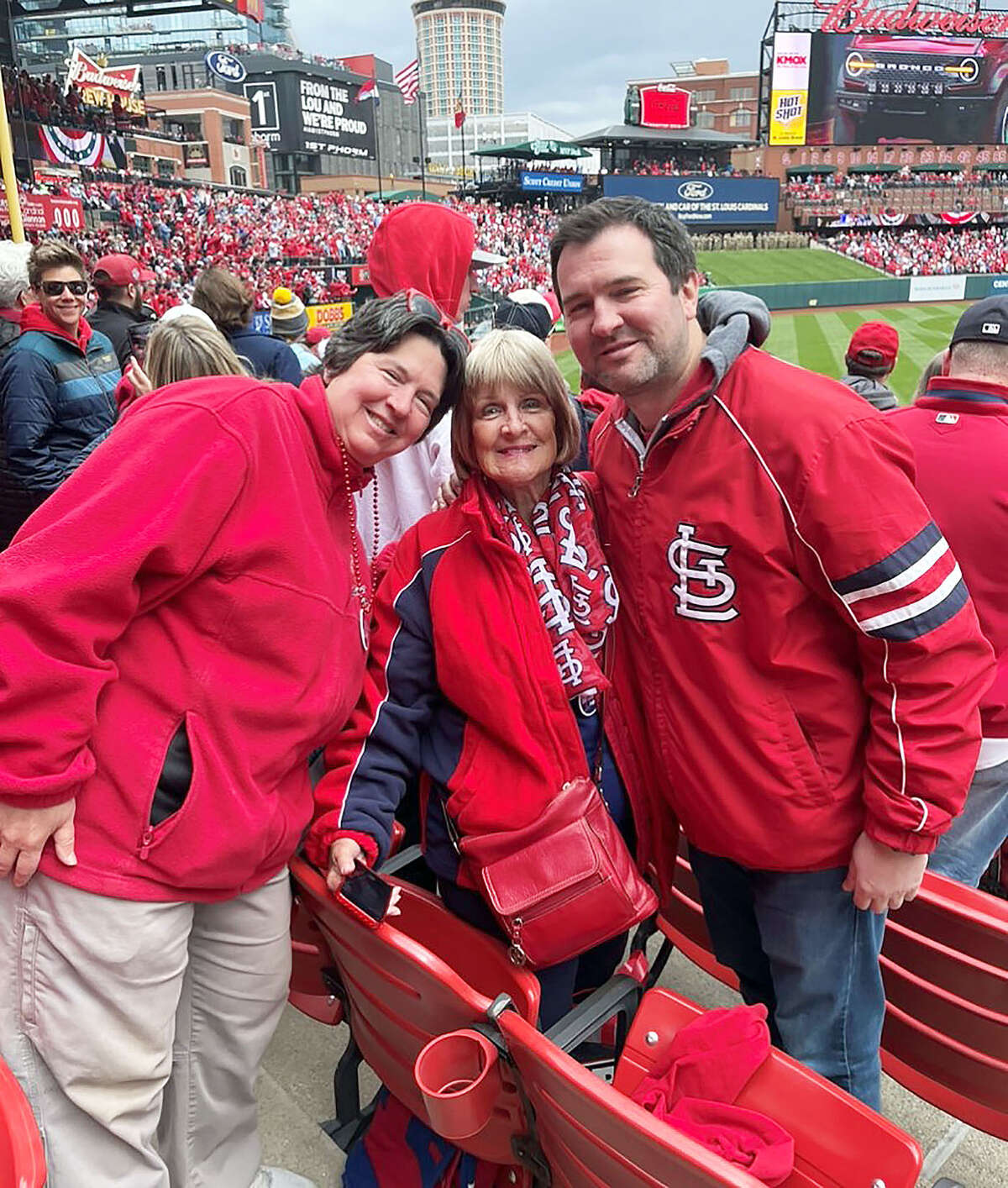 Photos: St. Louis Cardinals fans turn downtown into 'a sea of red' on Opening  Day