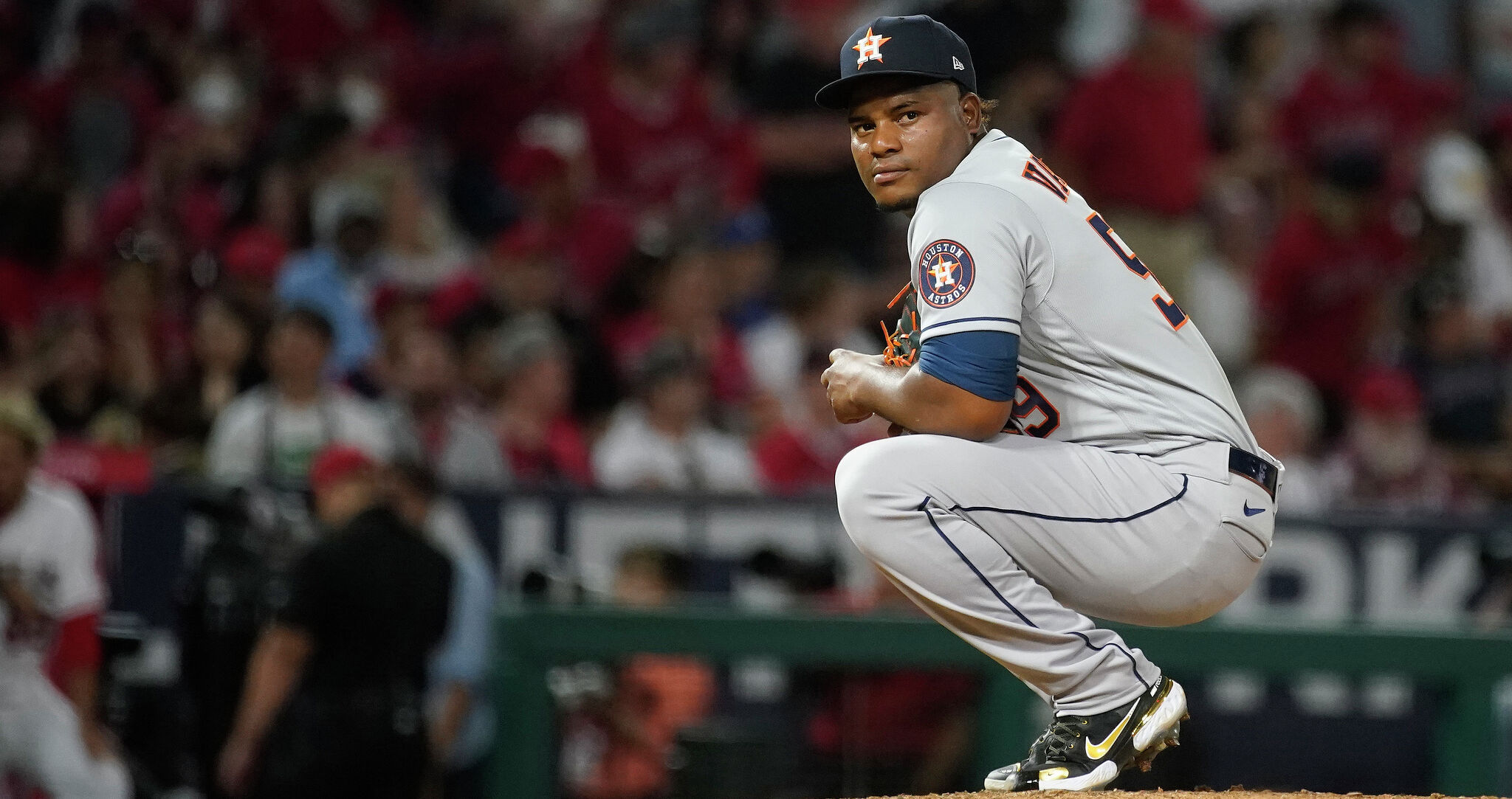 Valdez bests Ohtani, Astros top Angels 3-1 for opener record