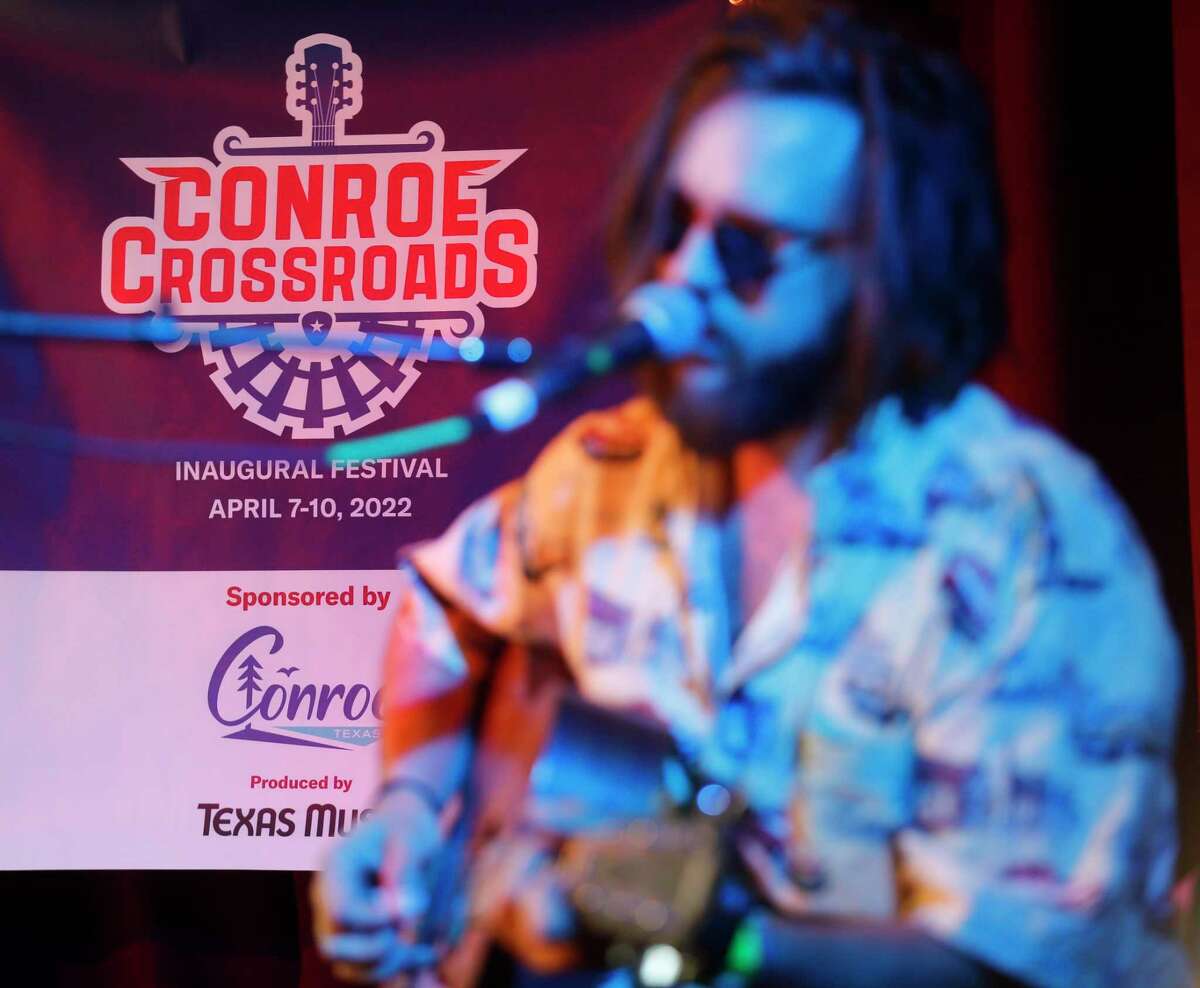 The inaugural Conroe Crossroads Music Festival kicked off Thursday. The four-day event features 40 bands performing at various venues across Conroe and Montgomery.