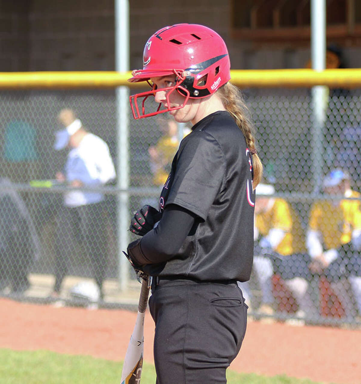 Calhoun's Gracie Klaas Gracie Klaas had three hits, including a home run, in the Warriors' win over Greenfield-Northwestern Thursday.