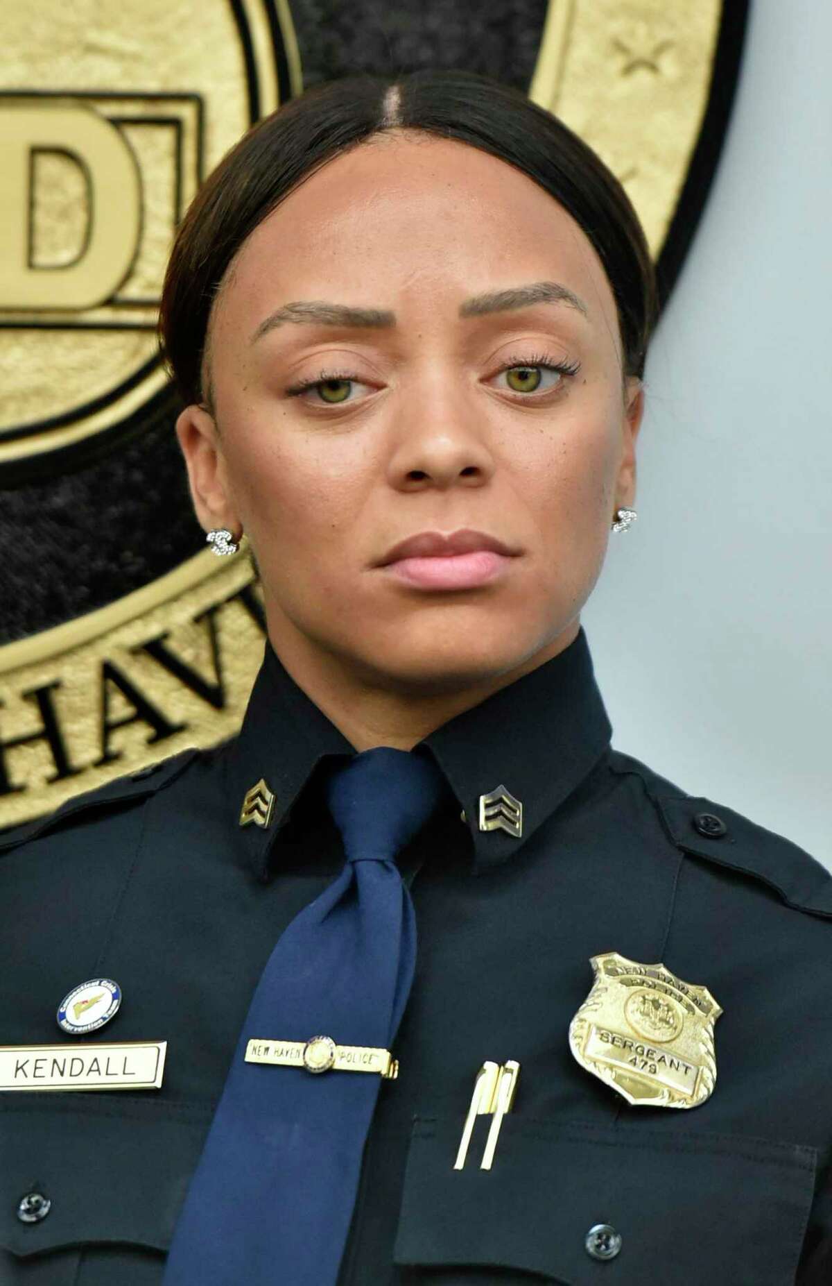 New Haven police Sgt. Shayna Kendall.