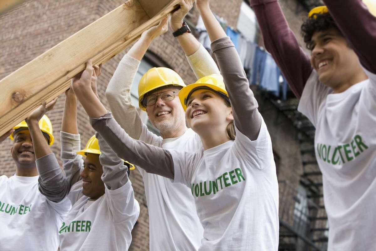 Volunteering has been found to have a positive effect on one's own well-being. 