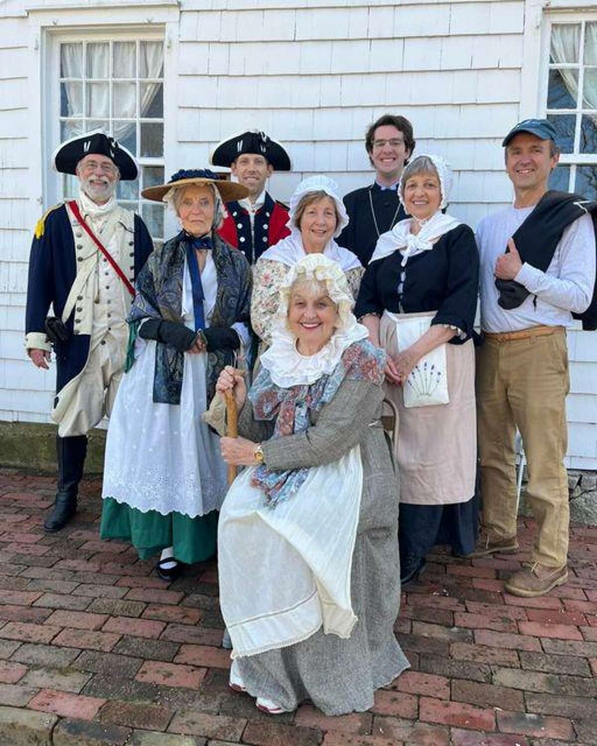 Members from Jesse Lee Memorial United Methodist Church are rehearsing for the Battle of Ridgefield reenactment, part of the town's weekend-long commemoration of the 245th anniversary.