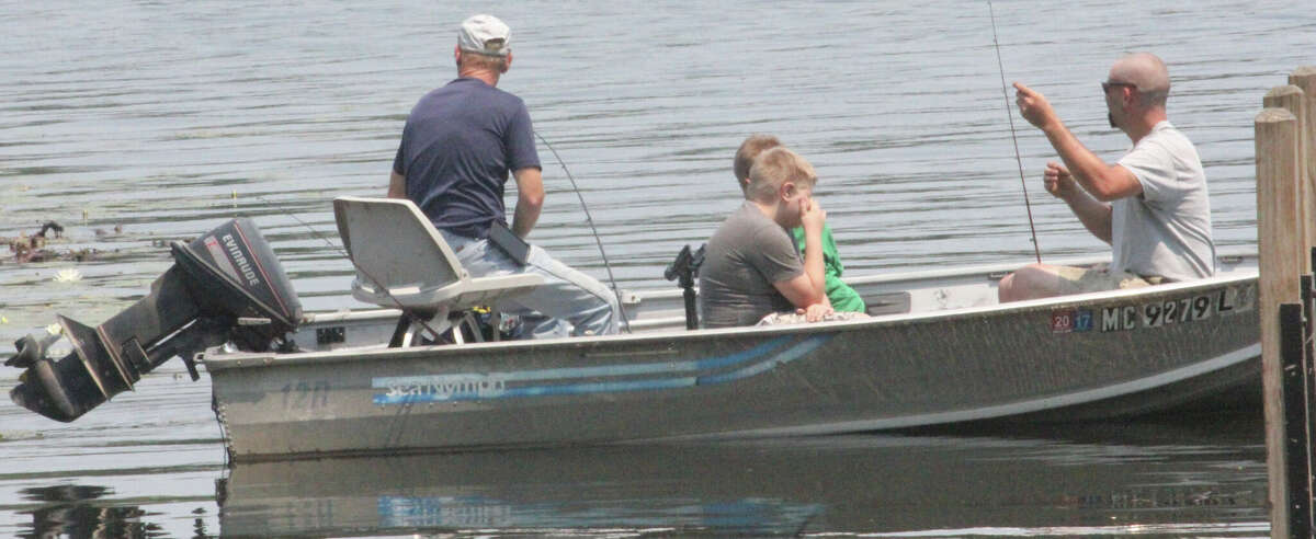 Anglers are hoping it won't be too long before they can be back in their boats.