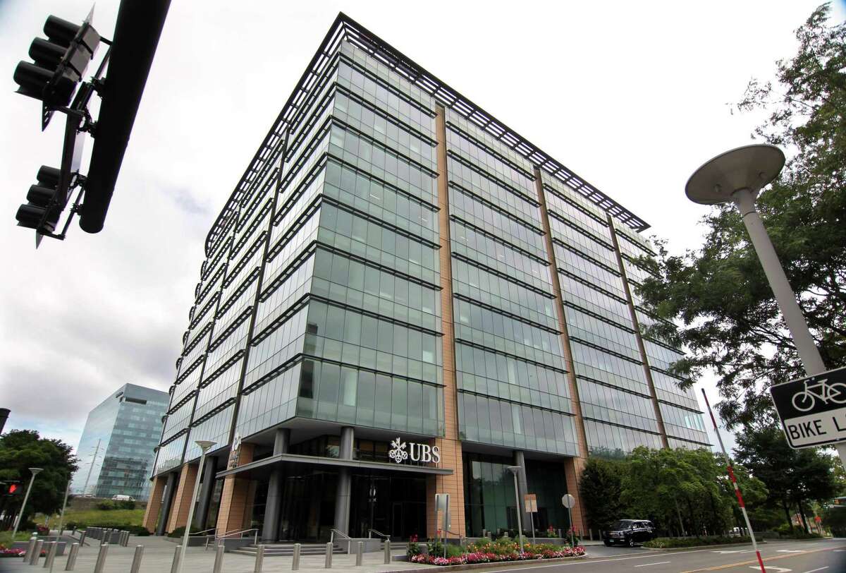 Financial services giant UBS has offices for its wealth management and other operations at 600 Washington Blvd., in downtown Stamford, Conn. The company’s average annual number of employees in Connecticut declined from 2,590 in 2012 to 1,136 in 2021, according to the state Department of Economic and Community Development.