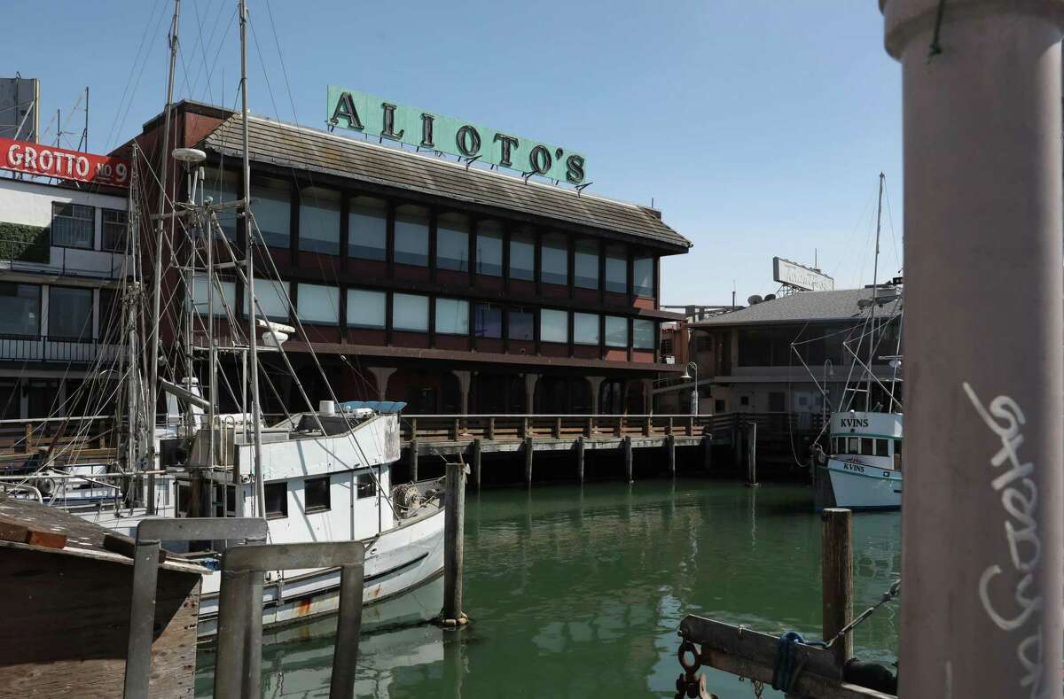 Alioto’s restaurant seen on Thursday, Sept. 17, 2020, in San Francisco, Calif.