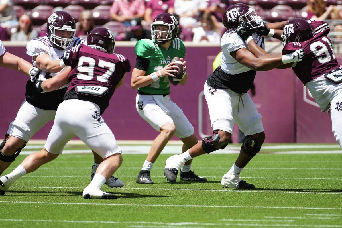 Max Johnson will take over for Haynes King as A&M’s starting quarterback. 