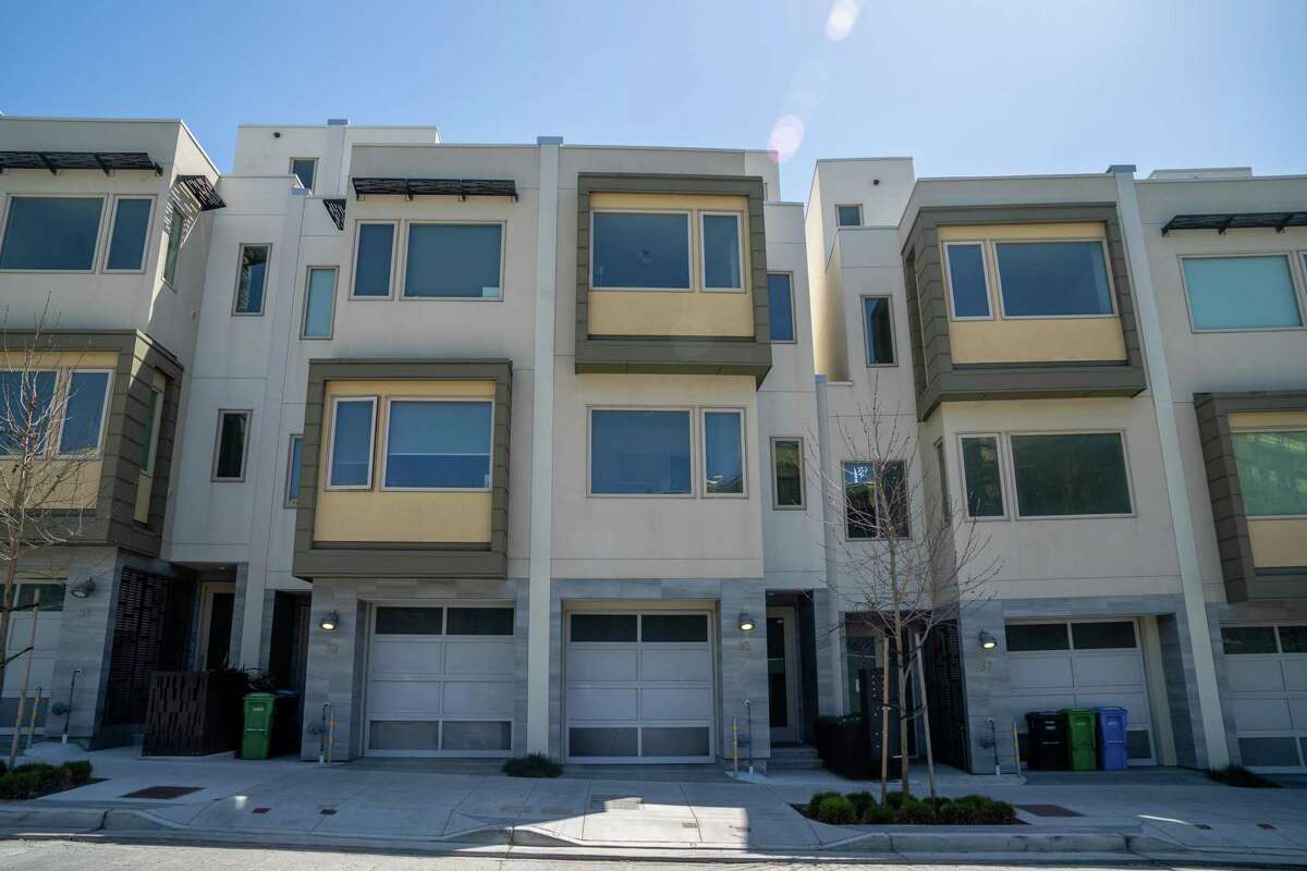 A luxury townhome in Hunters Point recently sold for nearly $1.2 million.