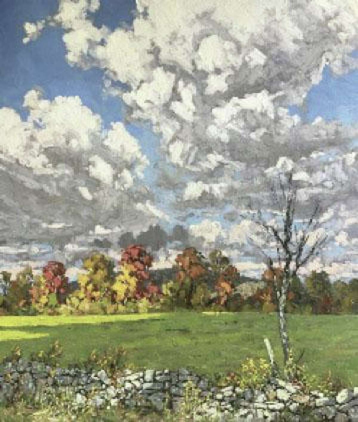 Jim Laurino who will paint a landscape in oil at 1 p.m. on April 18, 2022, during the Shelton Art League’s meeting.