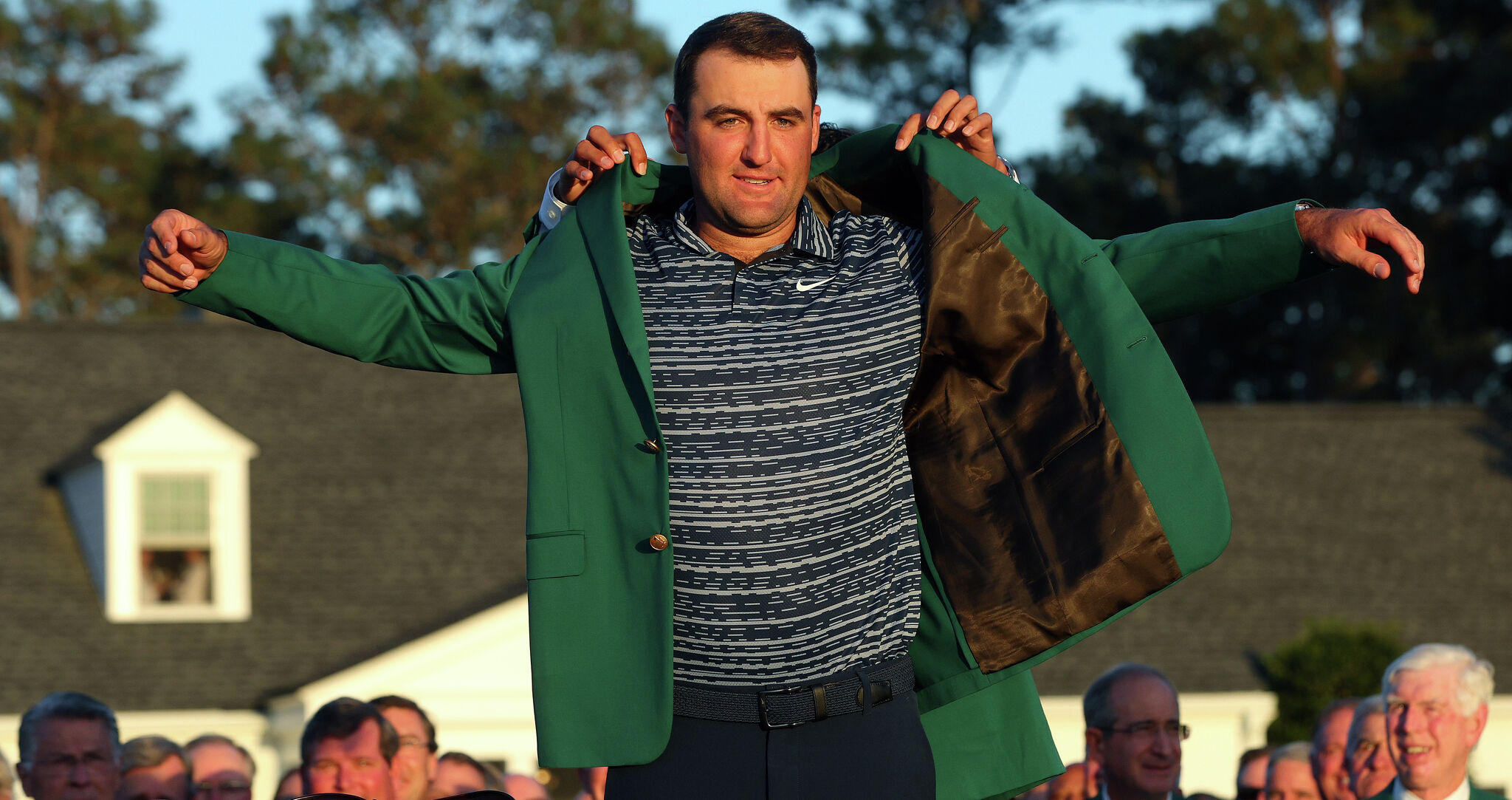 masters green jacket presentation