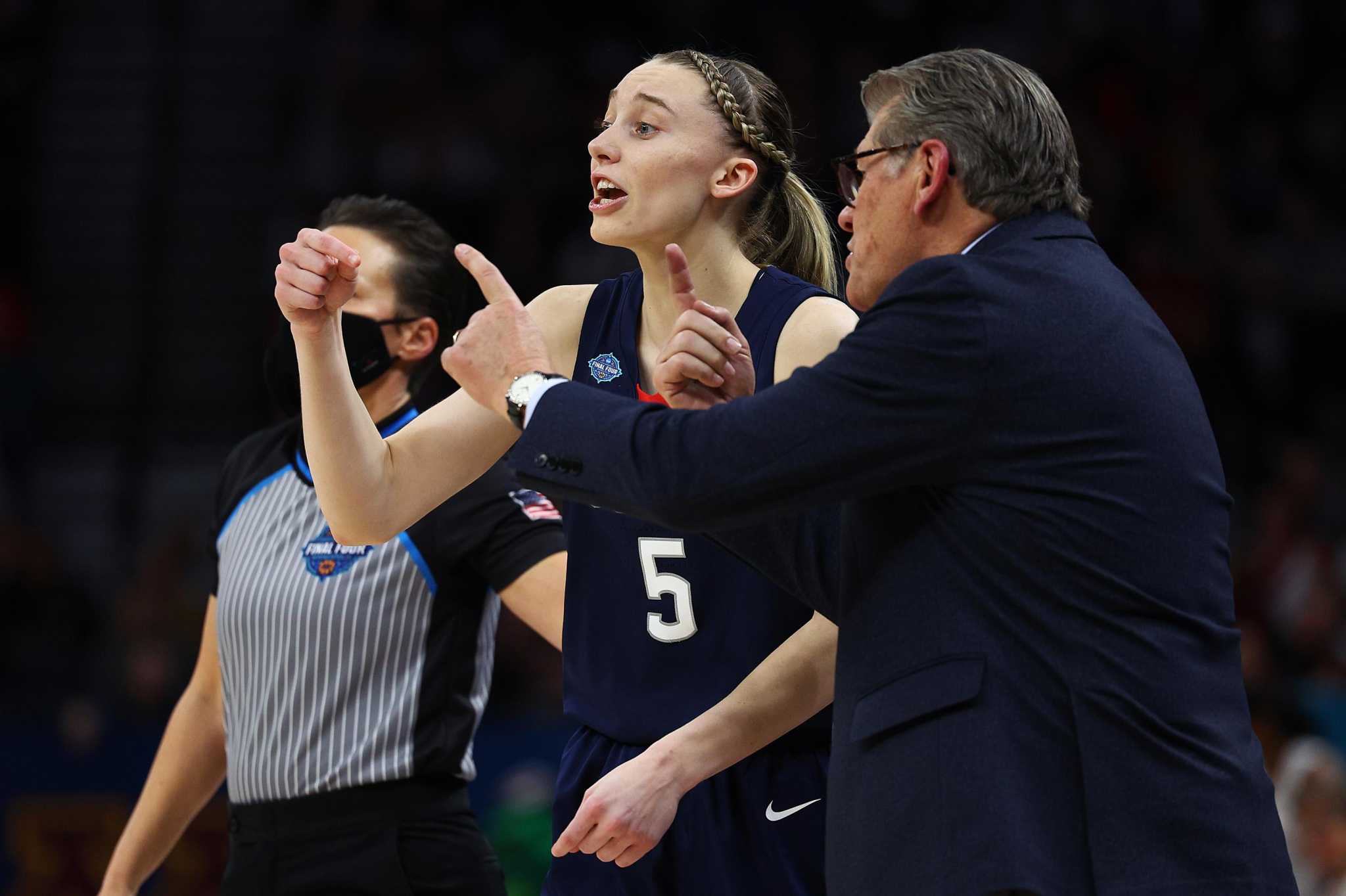 Mike Anthony: Paige Bueckers and Geno Auriemma are chuckling through ...