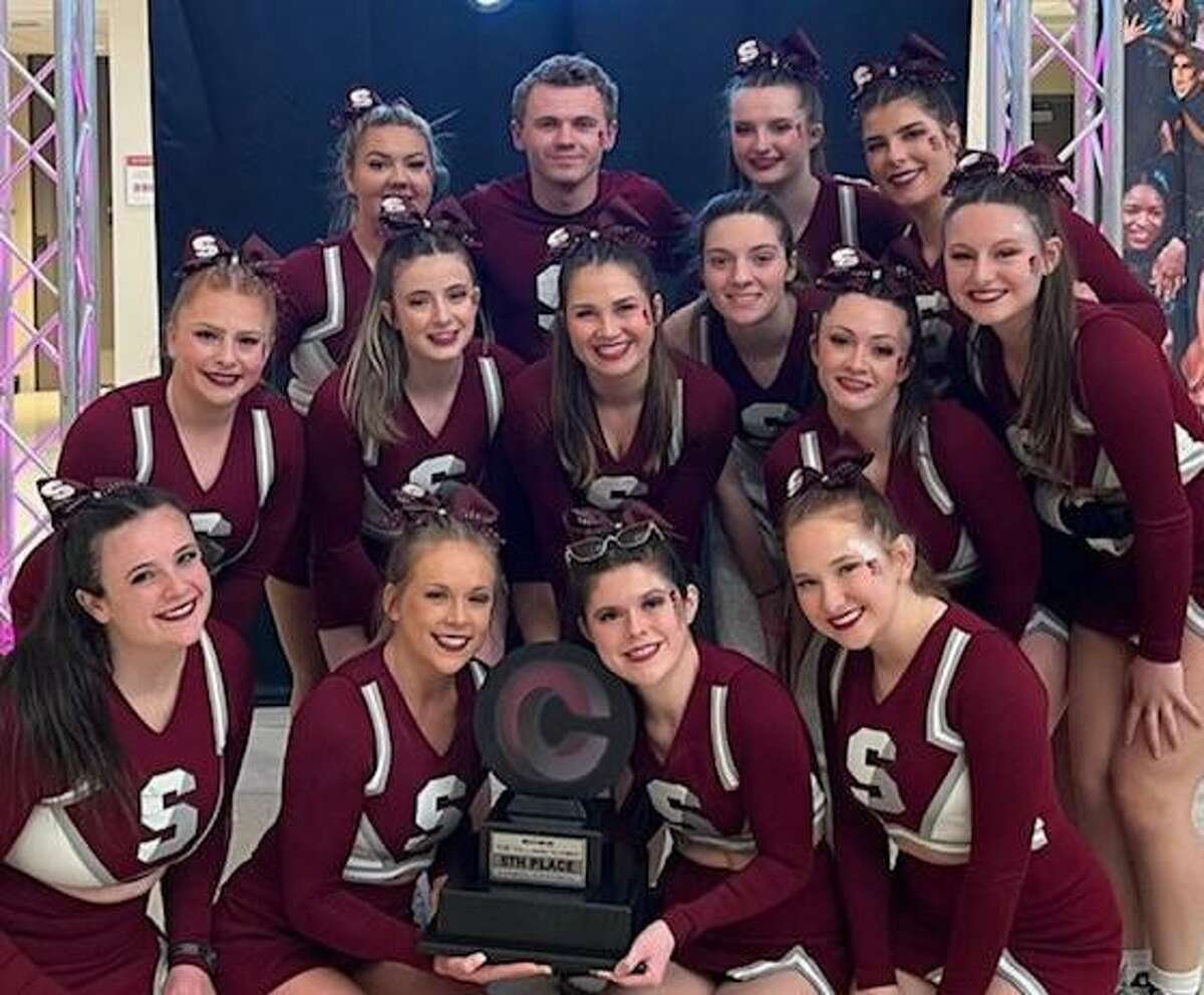Springfield College with 2021 Shelton graduate Kaylee Gura finished 5th in the country in the Co-Ed Division at the College Classic National Championship Cheer Competition in Orlando, FL.