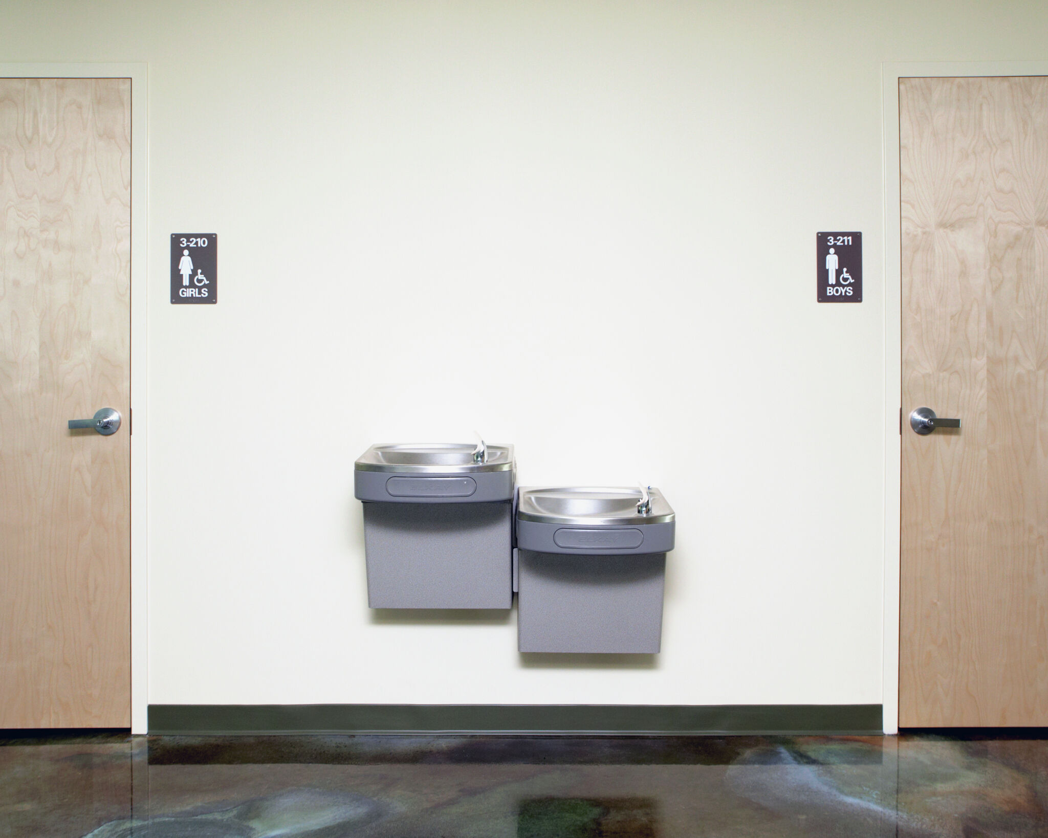 Litter box in clearance bathroom