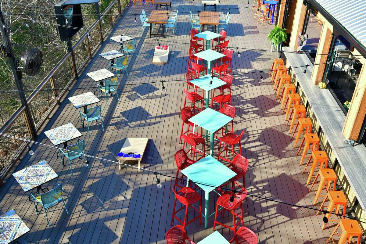 Massive new multilevel treehouse patio bar opens this week on White