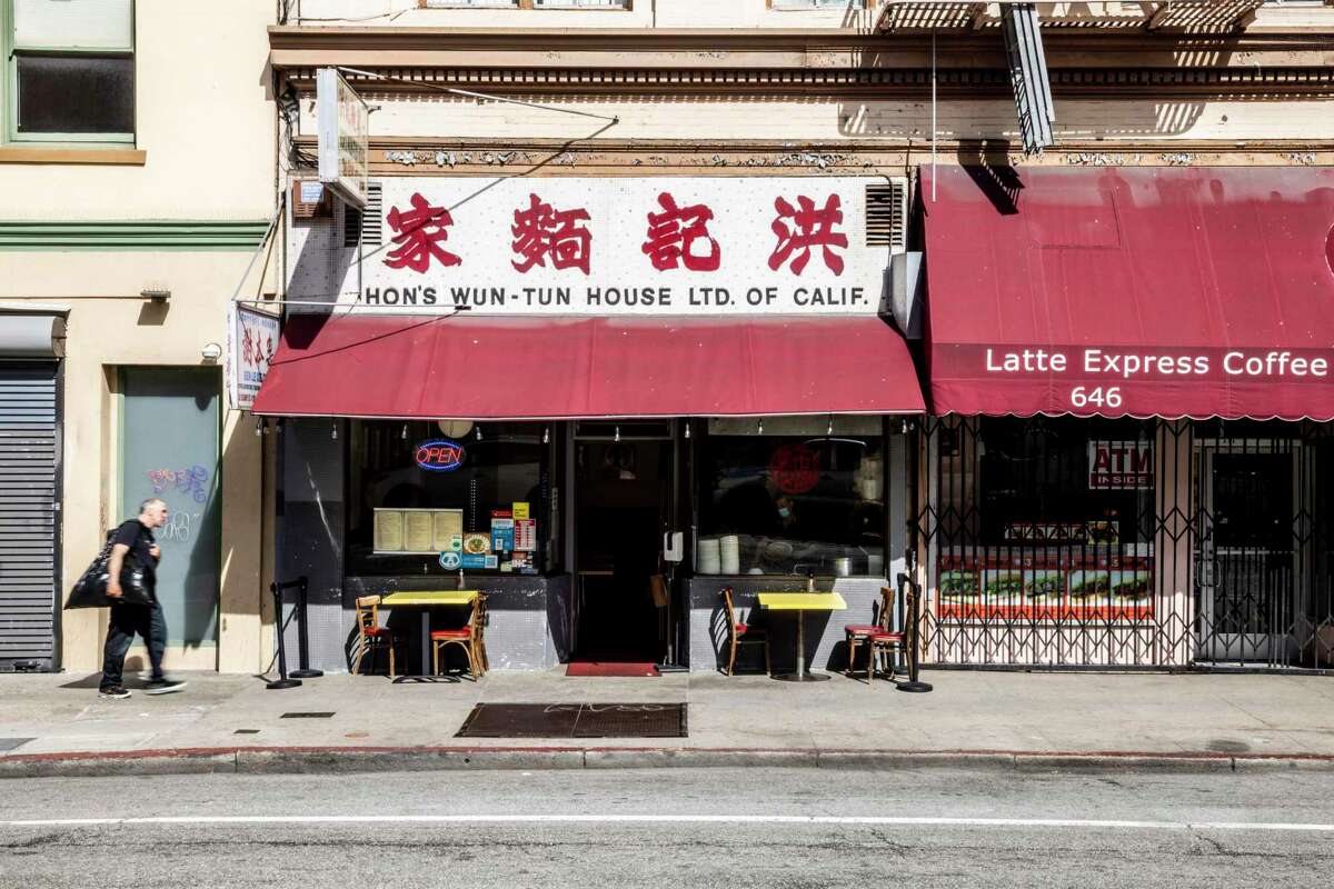 Hon’s Wun-Tun House was sued by plaintiffs alleging a lack of wheelchair access to outdoor dining surfaces in April 2021, even though the restaurant served only takeout orders at that time, according to a lawsuit filed by the district attorneys of San Francisco and Los Angeles on Monday.